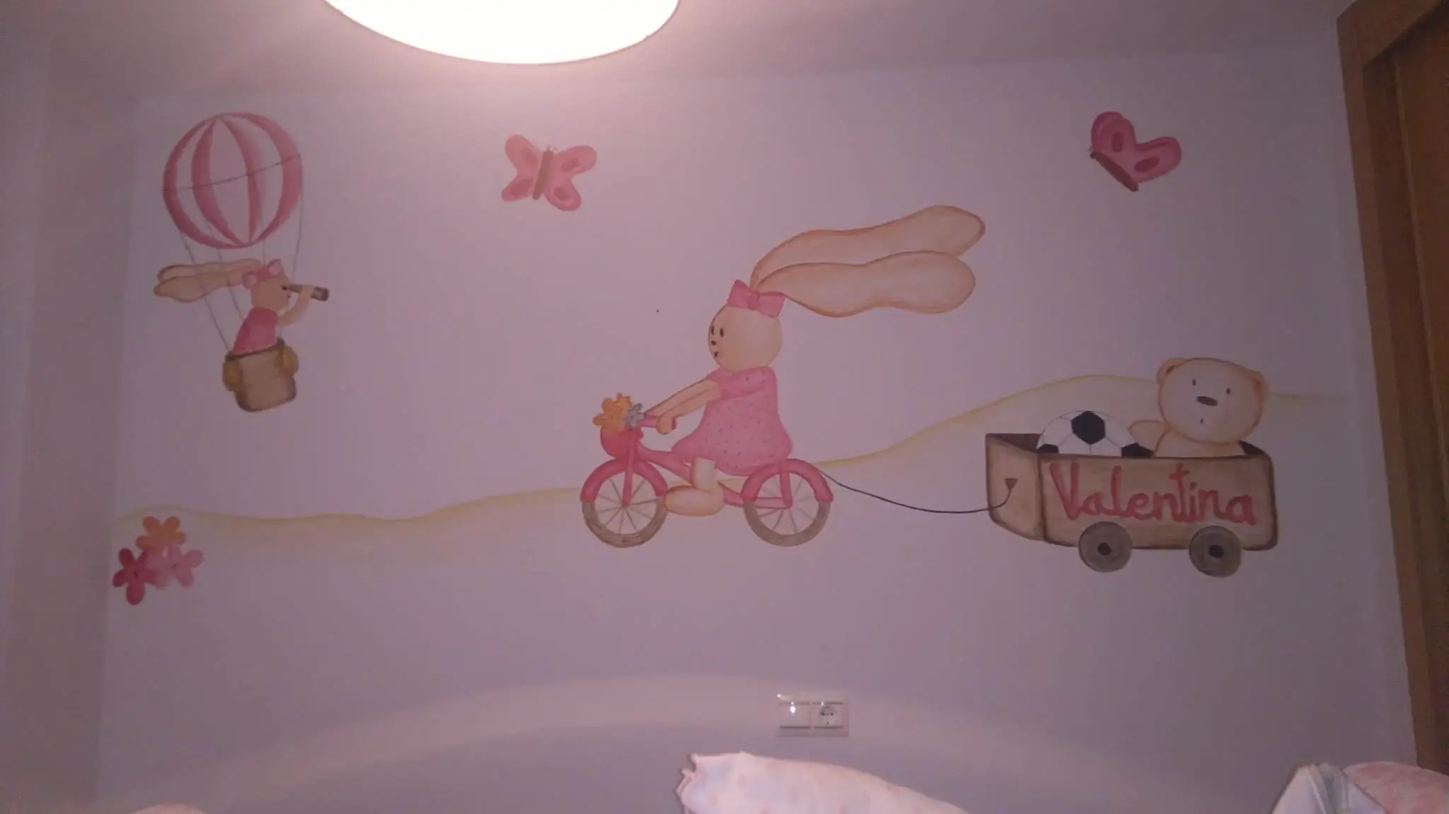 pintura para la habitación de los niños o guardería