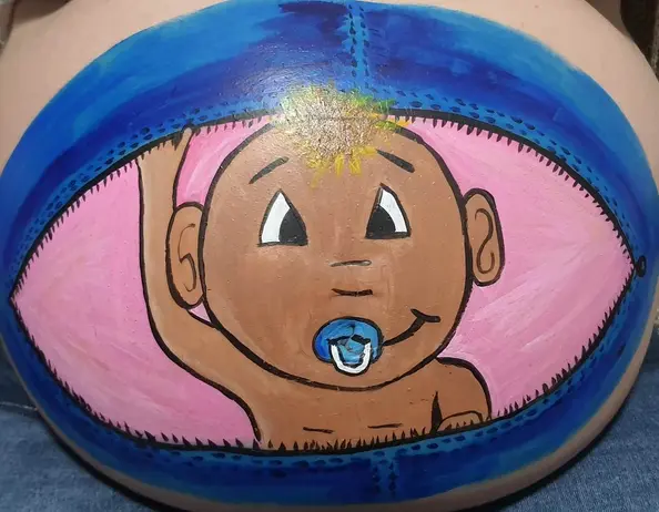  belly painting