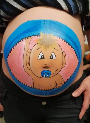  belly painting