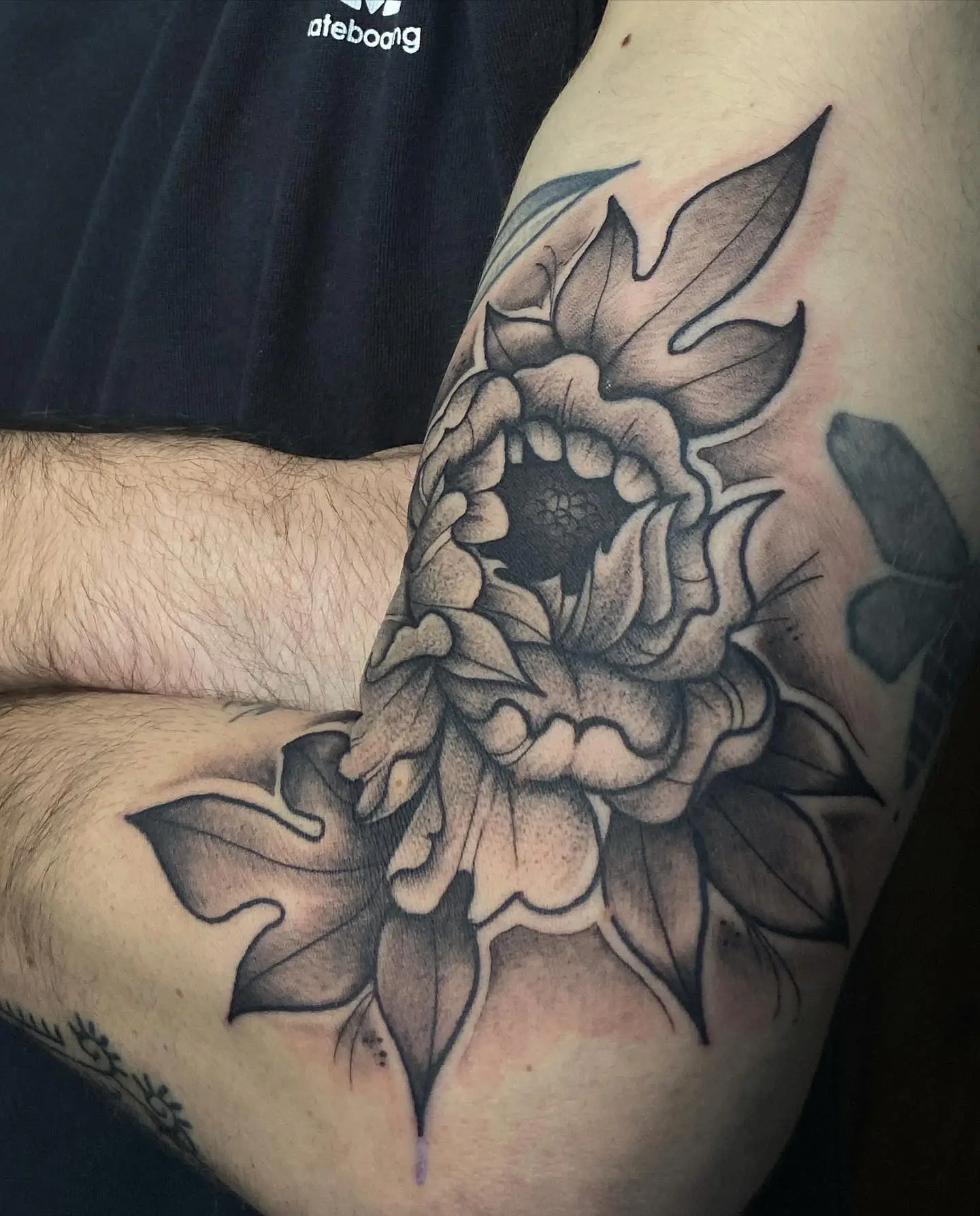 tatuaje de una flor