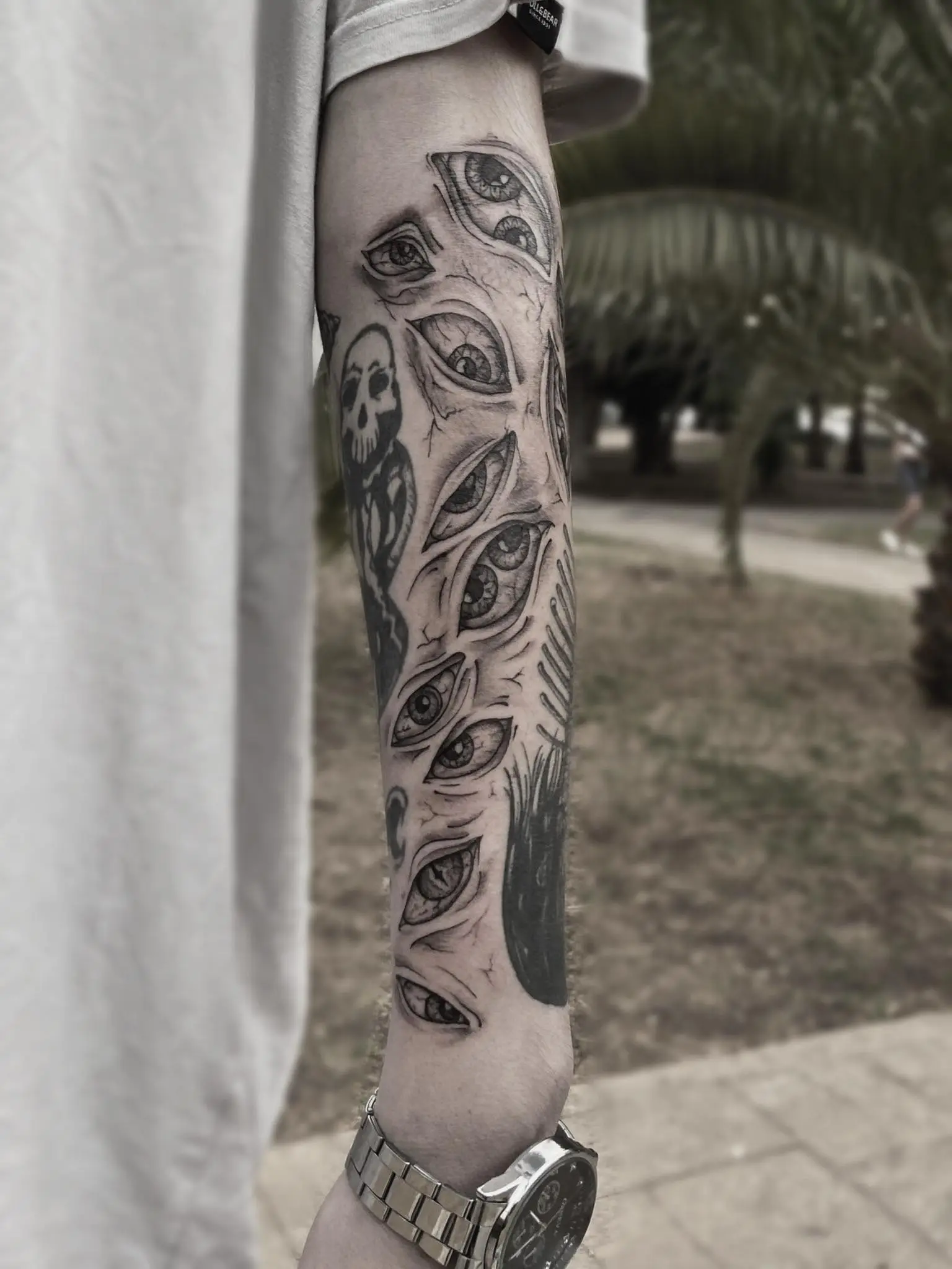 tatuaje de ojos
