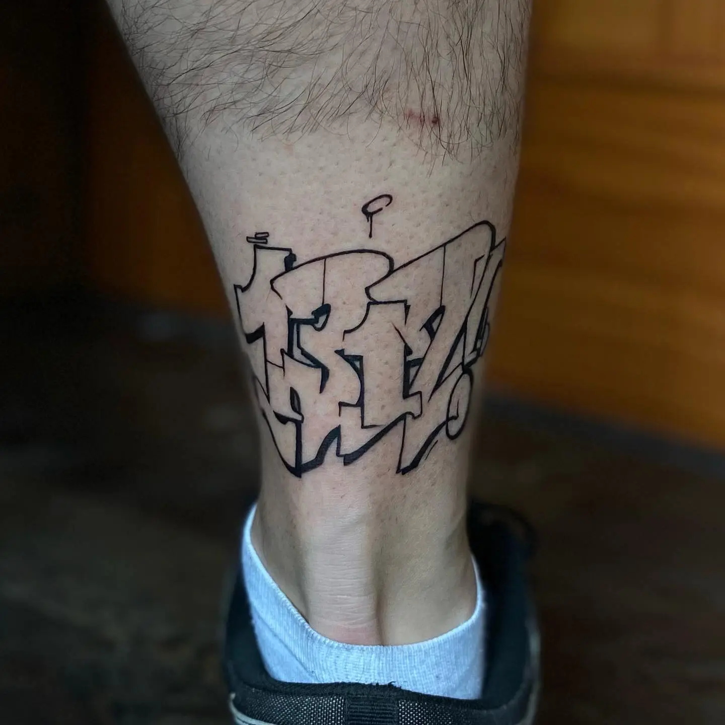 tatuaje de letras