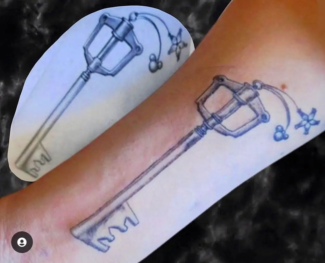 tatuaje de llave